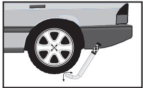 KOMPERNASS KH 4055 CLE A ROUE - Let op: - 2