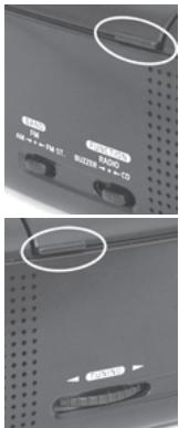 KOMPERNASS KH 2297 CD CLOCK RADIO - Lecture de CD - 1