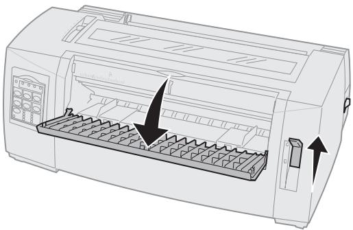 LEXMARK FORMS PRINTER 2400 - Chargement manuel d'une feuille simple ou d'une enveloppe - 3
