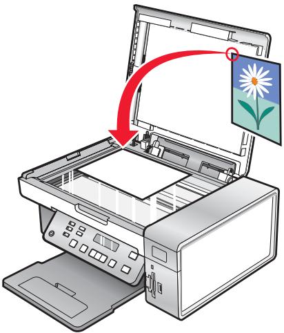 LEXMARK X4550 - Copie d'une photo à l'aide de l'ordinateur - 1