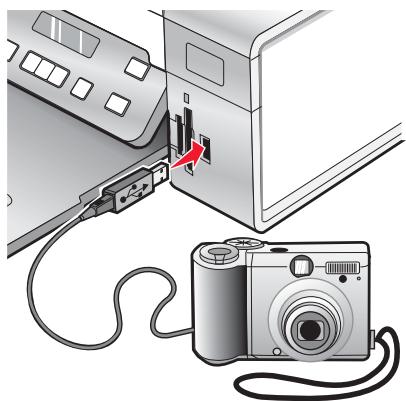LEXMARK X4550 - Utilisation d'un appareil photo numérique compatible pictbridge pour contrôler l'impression de photos - 1