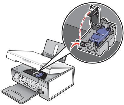 LEXMARK X4550 - Retrait d'une cartouche usagée - 2