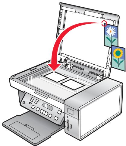 LEXMARK X4550 - Numérisation simultanée de plusieurs photos à l'aide de l'ordinateur - 1