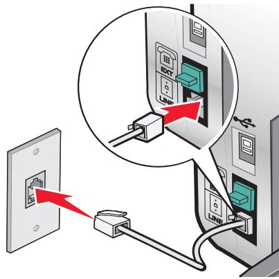 LEXMARK X5470 - Connexion à un répondeur - 1