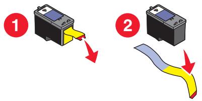 LEXMARK X5470 - Installation des cartouches d'impression - 1