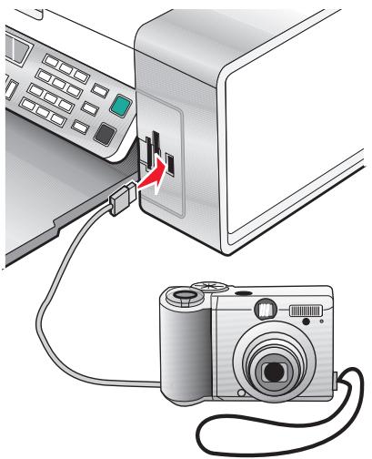 LEXMARK X5470 - Utilisation d'un appareil photo numérique compatible pictbridge pour contrôler l'impression de photos - 1