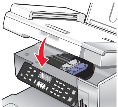 LEXMARK X5470 - Installation des cartouches d'impression - 5