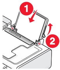 LEXMARK X6650 - Chargez du papier. - 1