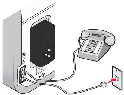 LEXMARK X6650 - Connexion à un téléphone - 3