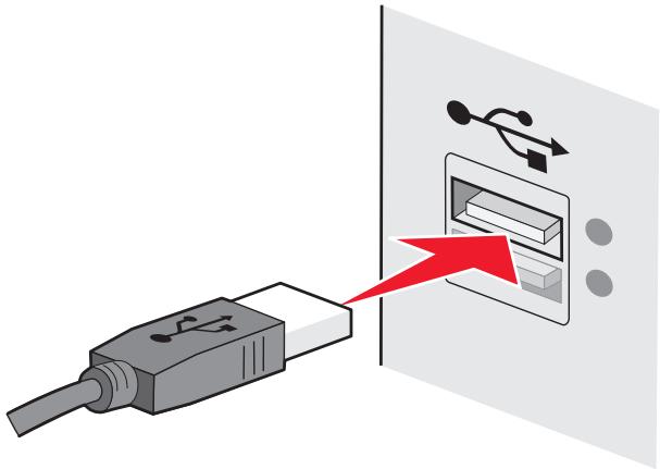 LEXMARK X6650 - Vérifiez le câble USB. - 1