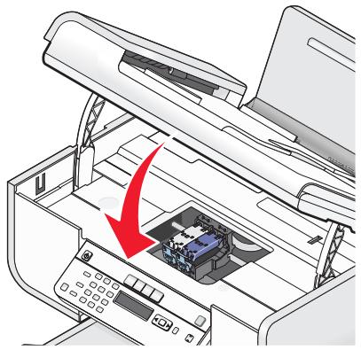 LEXMARK X6650 - Installation des cartouches - 4