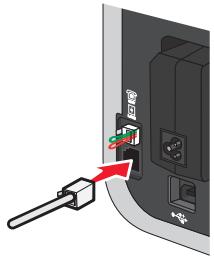 LEXMARK X6650 - Connexion directe à une prise téléphonique murale allemande - 1
