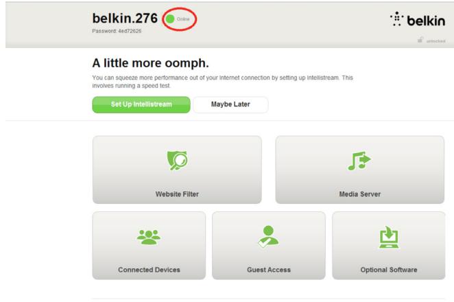 BELKIN AC750 - PPPoE Connection - 2