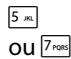 GIGASET A520A - Activation/désactivation de la touche « Messages » - 2