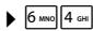 GIGASET A520A - Menu ▶ Réglages ▶ Langue - 3