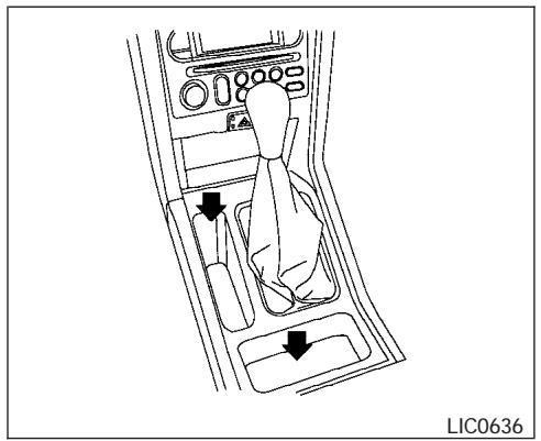 NISSAN FRONTIER 2004 - RANGEMENT - 3
