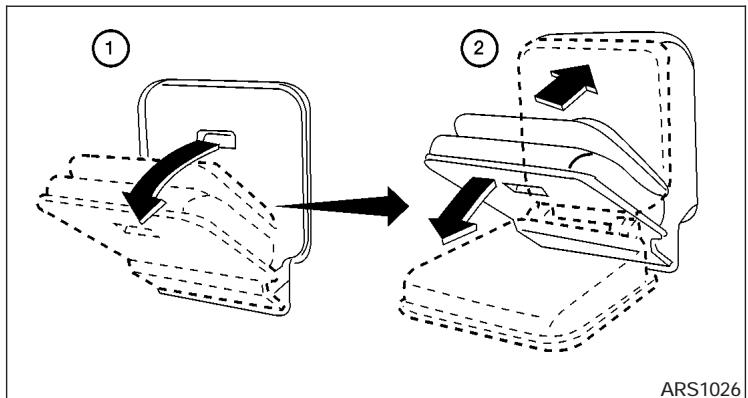 NISSAN FRONTIER 2004 - AVERTISSEMENT - 1