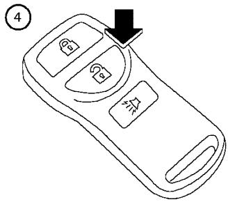 NISSAN FRONTIER 2004 - REEMPLACEMENT DE LA PILE DE LA TÉLECOMMANDE - 5