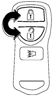 NISSAN FRONTIER 2004 - Utilisation de l'alarme de détresse - 1