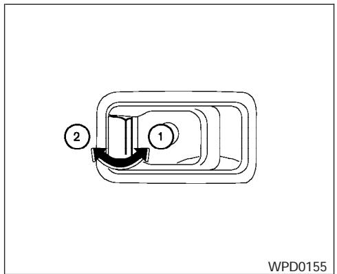 NISSAN FRONTIER 2004 - VERROUILAGE AU MOYEN D'UNE CLÉ - 2