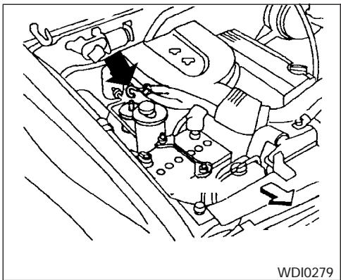 NISSAN FRONTIER 2004 - AVERTISSEMENT - 1