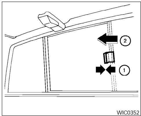 NISSAN FRONTIER 2004 - GLACES MANUELLES - 1