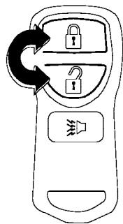 NISSAN FRONTIER 2004 - Comment neutraliser l'alarme - 1