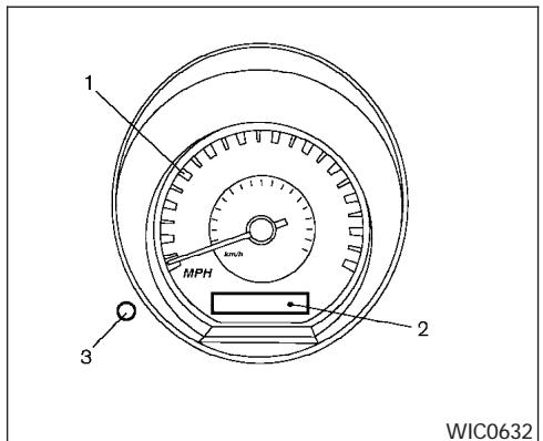 NISSAN FRONTIER 2004 - INSTRUMENTS ET INDICATEURS DE BORD - 2