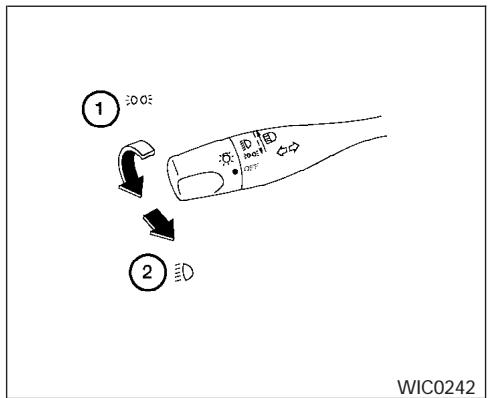 NISSAN FRONTIER 2004 - INTERRUPTEUR DES PHARES ET DES CLIGNOTANTS - 1