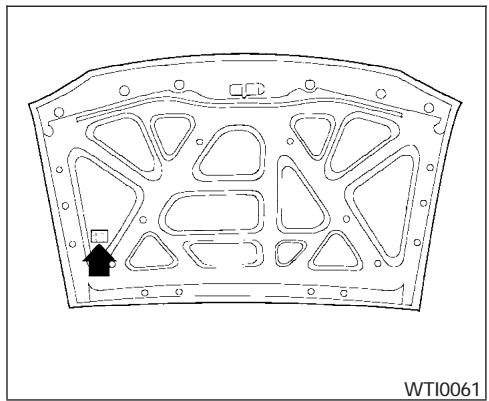 NISSAN FRONTIER 2004 - ÉTIQUETTE DES PNEUS - 1
