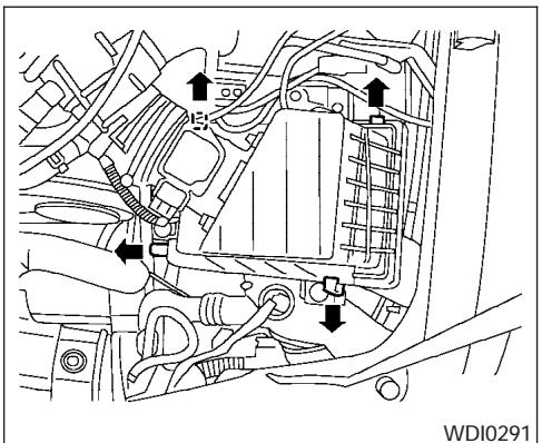 NISSAN FRONTIER 2004 - FILTRE A AIR - 2