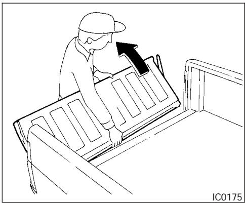 NISSAN FRONTIER 2004 - A VERTISSEMENT - 1