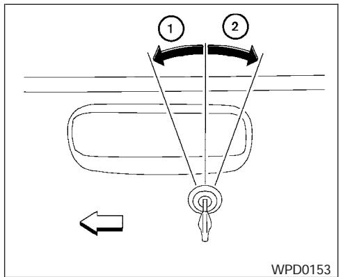 NISSAN FRONTIER 2004 - 3-2 Vérifications et réglages avant le démarrage - 1