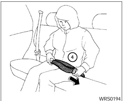 NISSAN FRONTIER 2004 - AVERTISSEMENT - 4