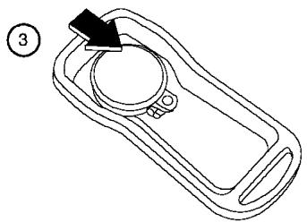 NISSAN FRONTIER 2004 - REEMPLACEMENT DE LA PILE DE LA TÉLECOMMANDE - 4