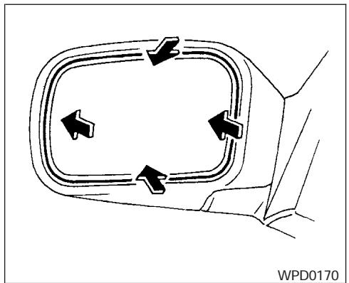 NISSAN FRONTIER 2004 - RETROVISEURS EXTERIEURS - 1