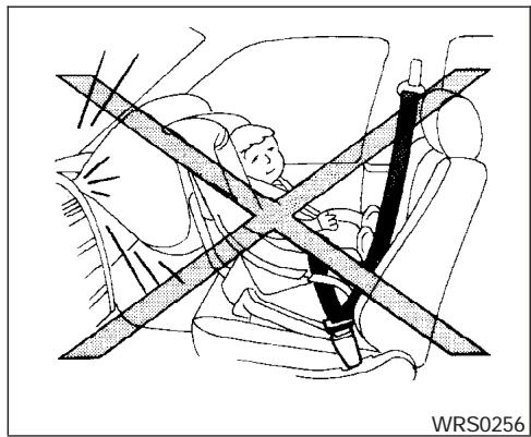 NISSAN FRONTIER 2004 - AVERTISSEMENT - 5