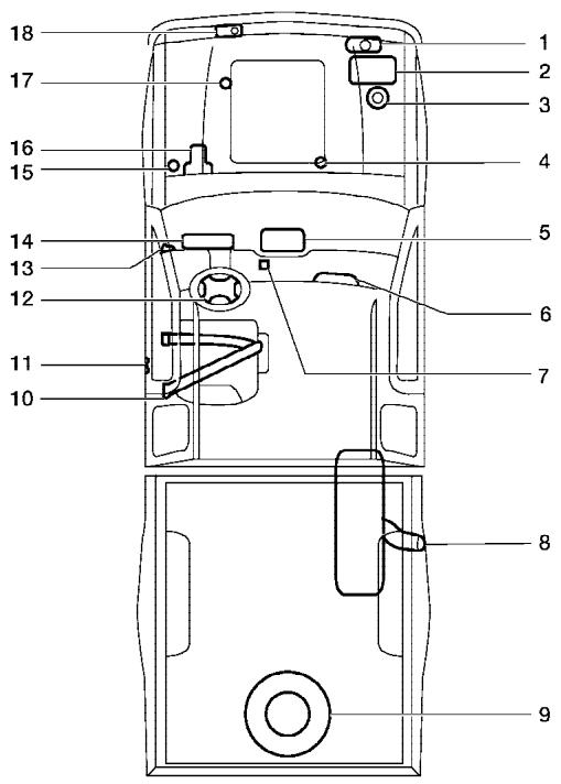 NISSAN FRONTIER 2004 - QUICK REFERENCE - 1