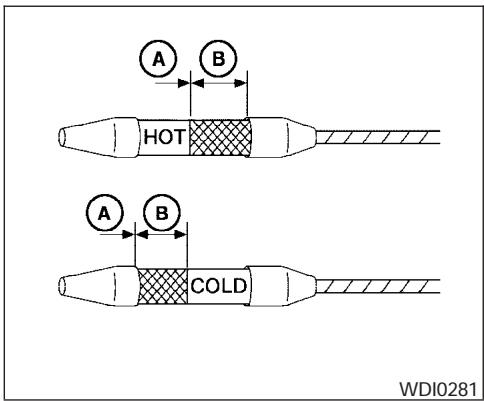 NISSAN FRONTIER 2004 - CONDITIONS DE TEMPERATURE LORS DES VERIFICATIONS - 2