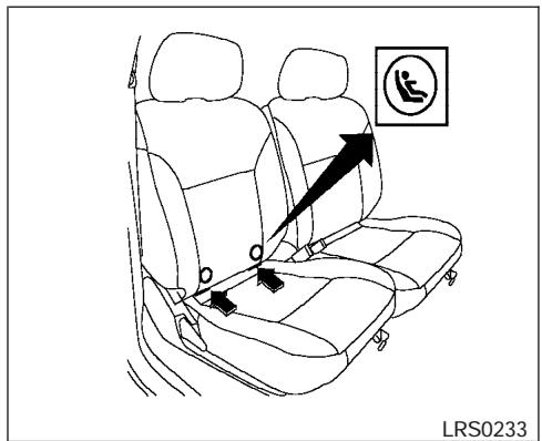 NISSAN FRONTIER 2004 - Dispositif de retenue orienté vers l'avant — étape 5 - 6