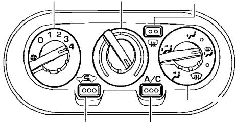 NISSAN FRONTIER 2004 - CHAUFFAGE ET DÉGIVRAGE/ DESEMBUAGE - 2