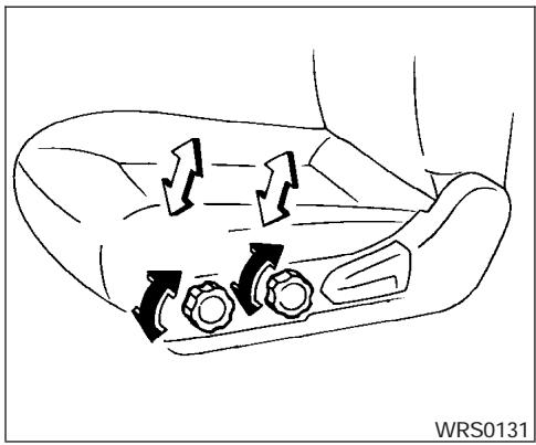 NISSAN FRONTIER 2004 - Siège du passager, version King Cab tableau - 1