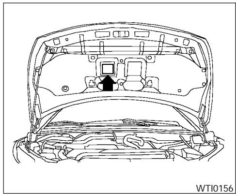 NISSAN QUEST 2006 - INSTALLATION DE LA PLAQUE D'IMMATICULATION AVANT - 2
