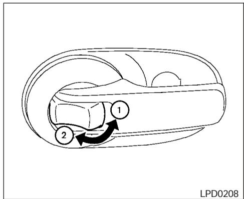 NISSAN QUEST 2006 - Ouverture et fermeture des glaces - 1