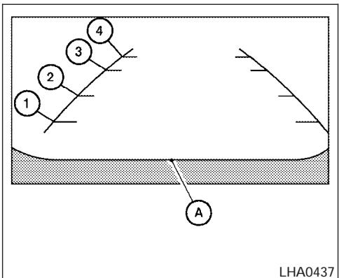 NISSAN QUEST 2006 - INTERPRETATION DES LIGNES AFFICHEES À L'ÉCRAN - 1