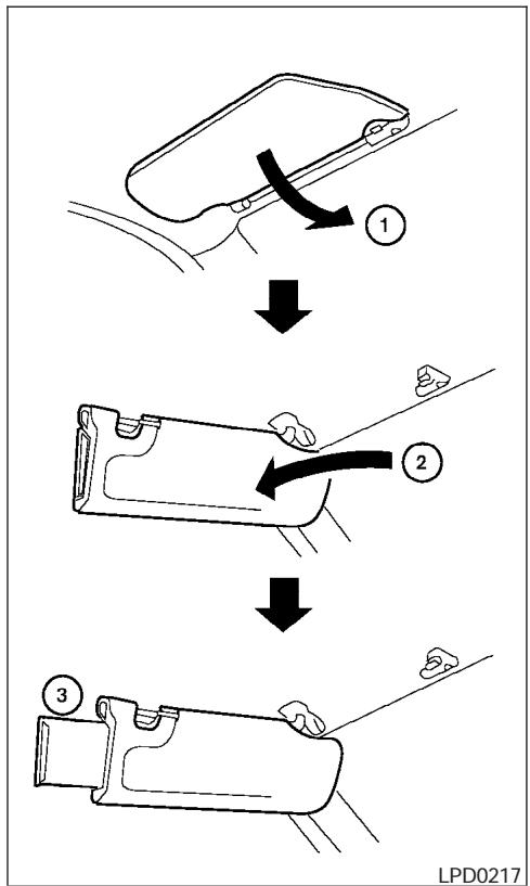 NISSAN QUEST 2006 - PARE-SOLEIL - 1