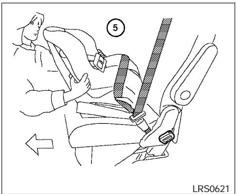 NISSAN QUEST 2006 - Orientévers l'arrière-étape 4 - 1
