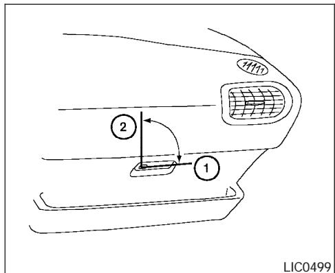 NISSAN QUEST 2006 - TABLETTE DU PLATEAU CENTRAL (selon l'équipement du vehicule) - 2