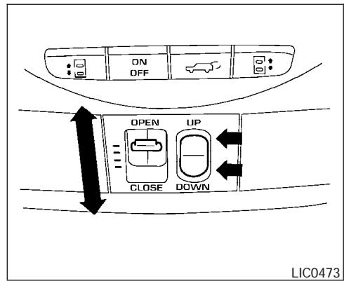 NISSAN QUEST 2006 - TOIT OUVRANT (selon l'équipement du vehicule) - 1