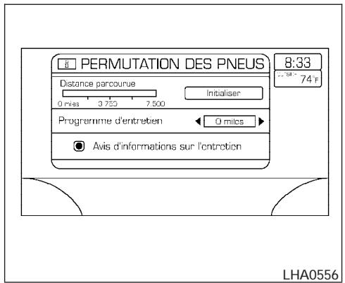 NISSAN QUEST 2006 - UTILISATION DE LA TOUCHE « TRIP » - 4